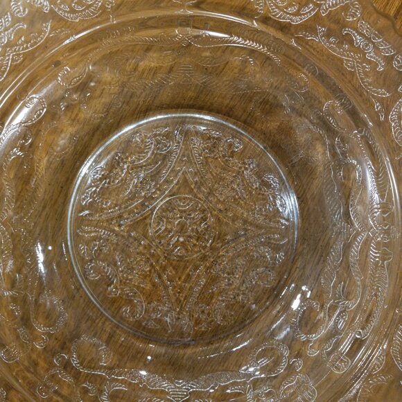 Vintage Federal Glass Indiana Glass Madrid Clear Domed Covered Butter Dish - Picture 9 of 13